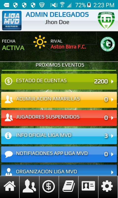 Emulate Android APK Liga MVD - Series | Delegados